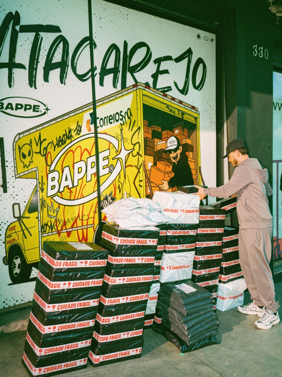 Pedidos da Bappe prontos para envio nos Correios